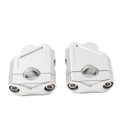 7/8" 22mm Handlebar Mount Clamp Riser for Honda Suzuki Kawasaki