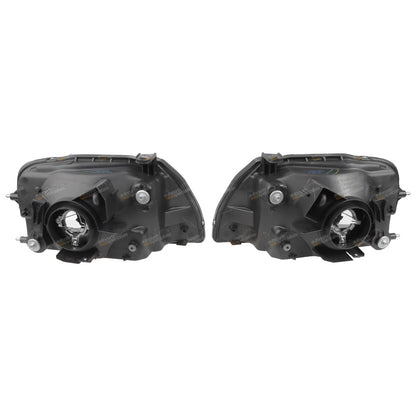 Headlights Pair LH+RH for Mitsubishi Triton Ute GLS (2004-2006)