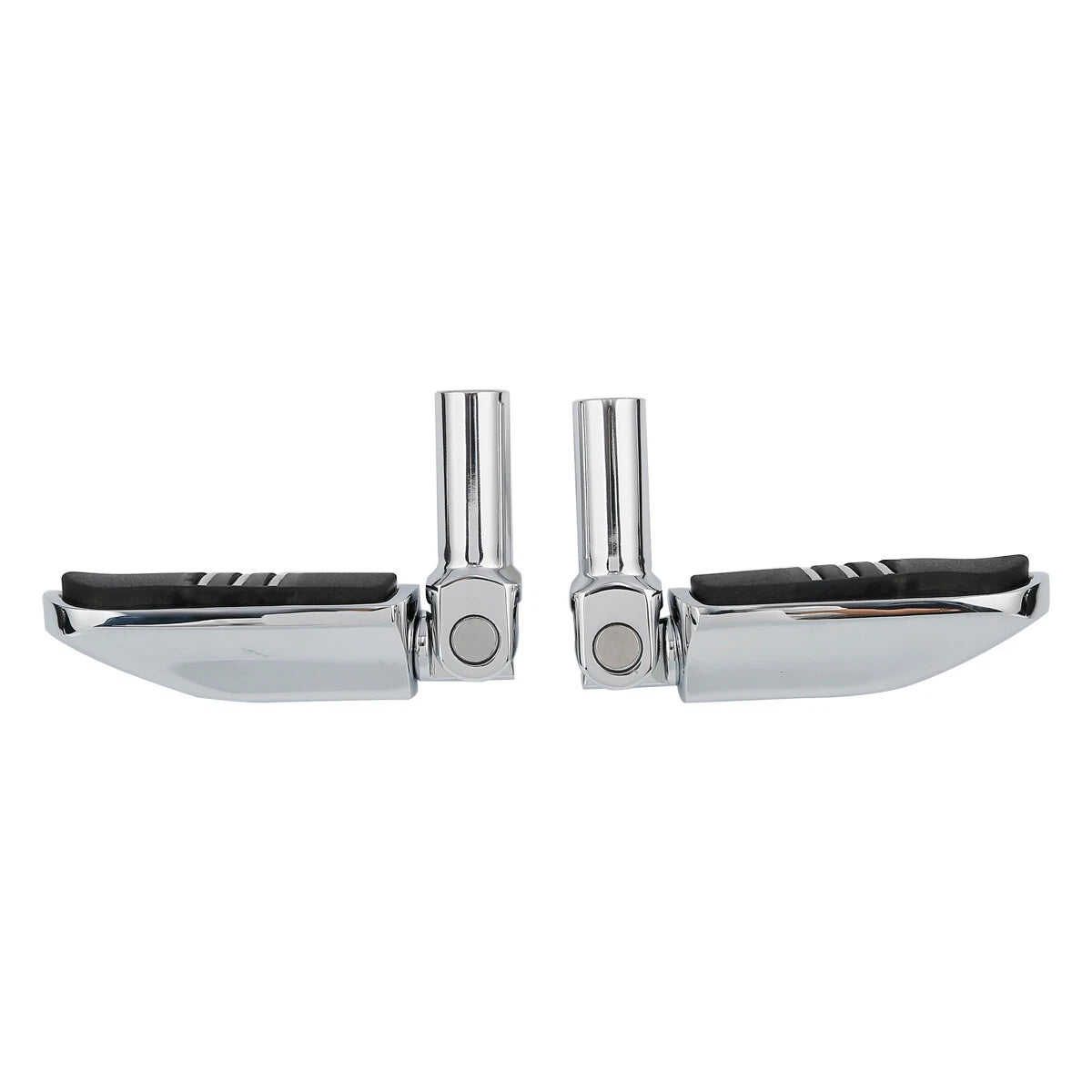 Chrome Rear Footpegs Mounts for Harley Softail FLS, FLSTSB (2012-2017, 2008-2011)