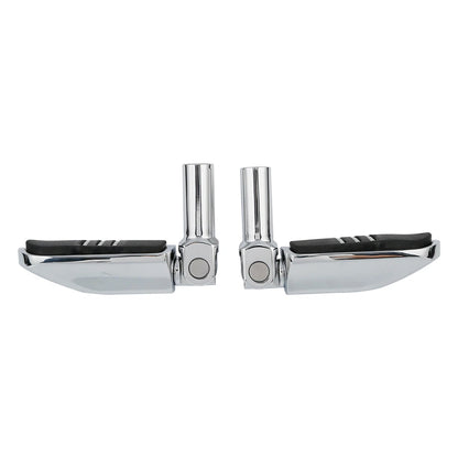 Chrome Rear Footpegs Mounts for Harley Softail FLS, FLSTSB (2012-2017, 2008-2011)