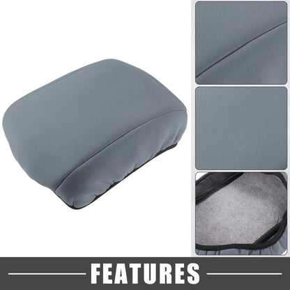 Center Console Armrest Cover Trim for Ford Edge (2011-2014) Gray