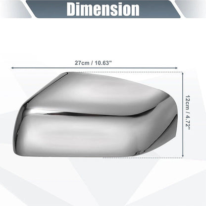 2 x Chrome Mirror Cover Caps for Land Rover Range Rover Sport LR2 LR4 (2010-2014)
