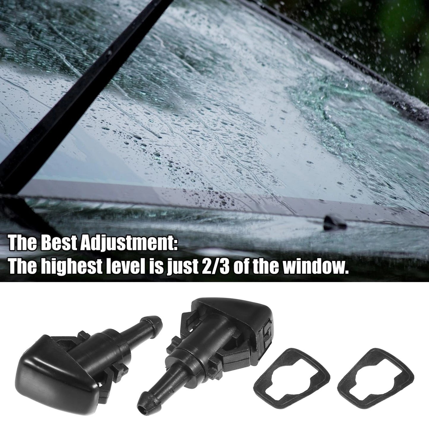 15pcs Front Windshield Washer Nozzles for Subaru Impreza (2008-2014)