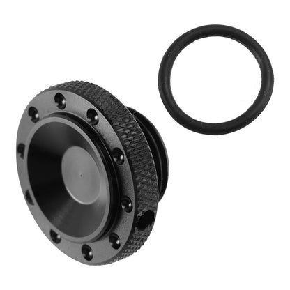 CNC Oil Filler Plug Black for Scrambler 400X / Speed 400 / T4 (2023-2025)