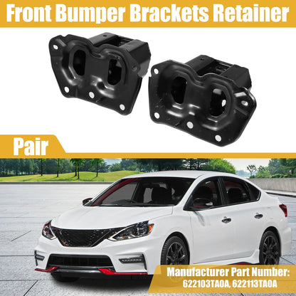 Front Left Right Side Bumper Brackets for Nissan Altima (2014-2017)