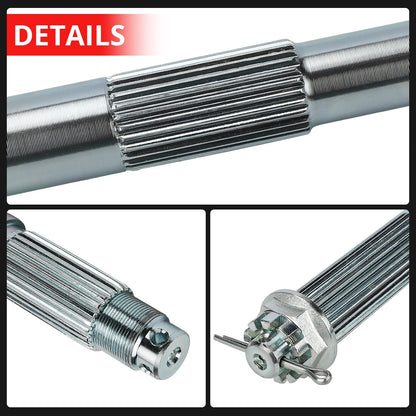 Rear Axle Shaft with Nuts for Honda TRX420FM1/TRX420FM2 Rancher 420 (2014–2021)