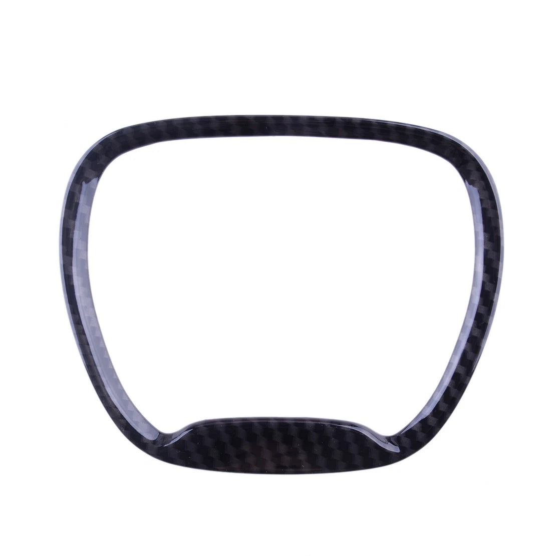 Carbon Fiber Steering Wheel Center Trim Ring Cover for Dodge Challenger (2015-2023)