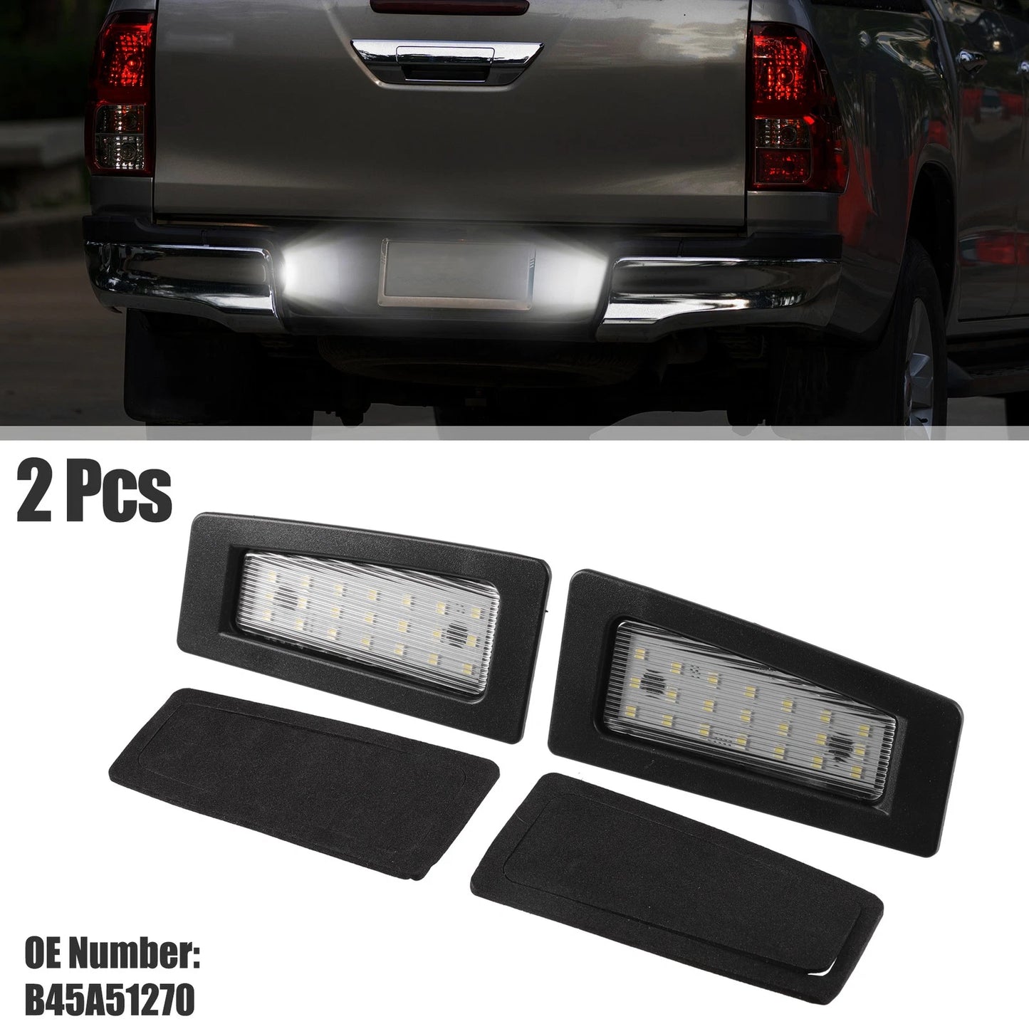 LED License Plate Lights for Mazda 3 (2014-2018)