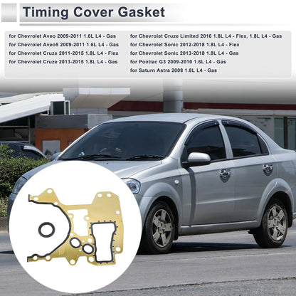 Timing Cover Gasket for Chevrolet Aveo (2009-2011)
