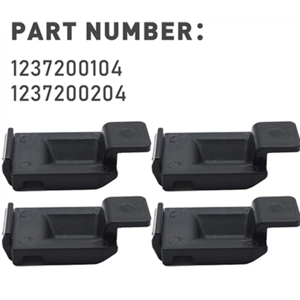 4 Pcs Door Lock Striker for Benz W123 240D 280E 300D (1976-1985)