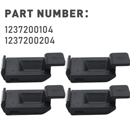 4 Pcs Door Lock Striker for Benz W123 240D 280E 300D (1976-1985)