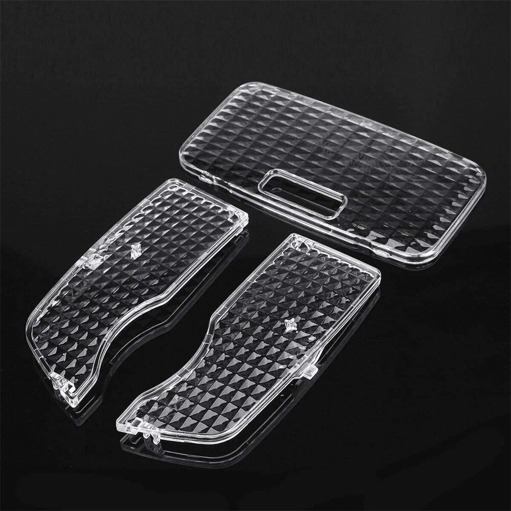 3 x Clear Interior Map Dome Light Lens Covers for Toyota Prius (2010-2015)