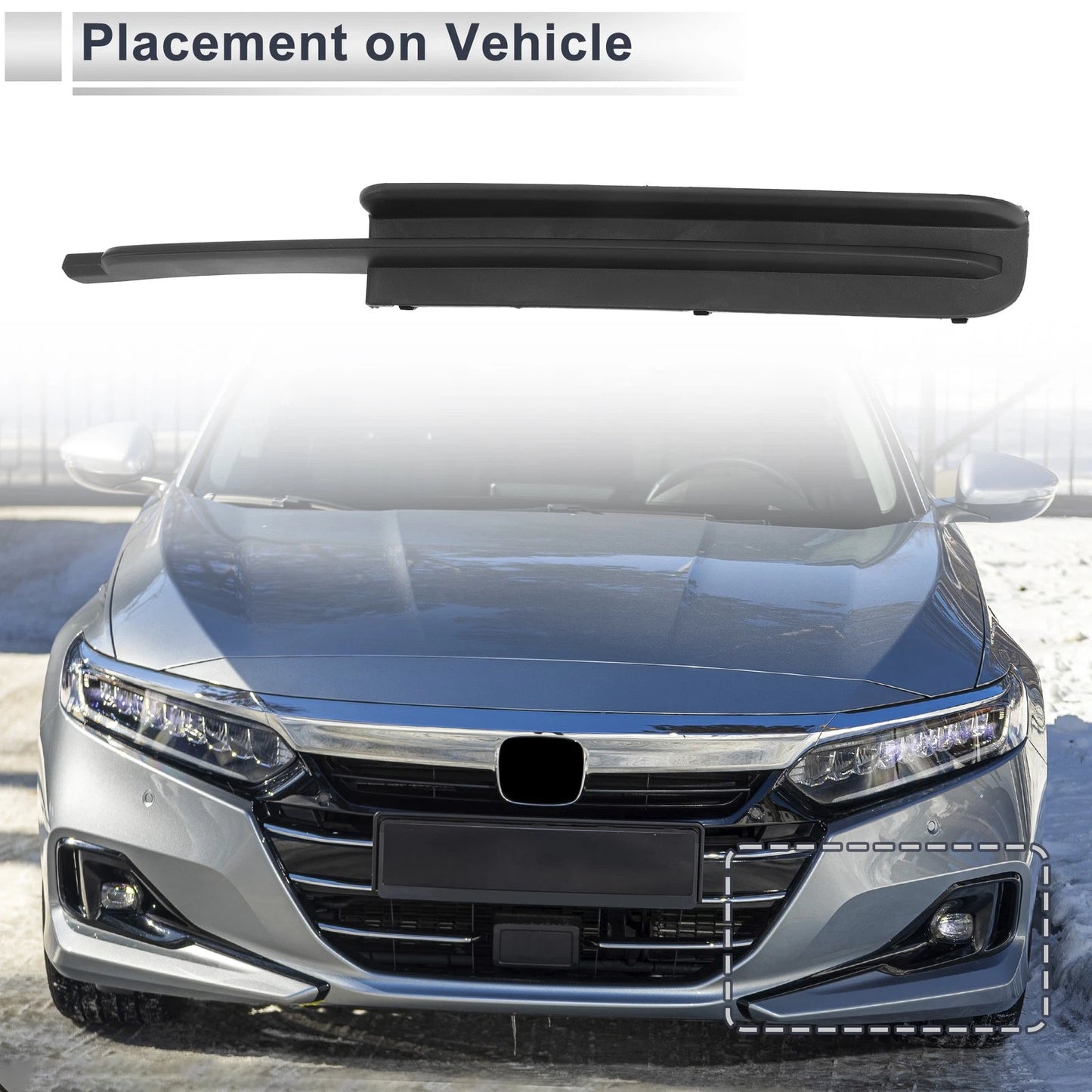 Front Left Fog Light Grill for Toyota Reiz (2005-2009)