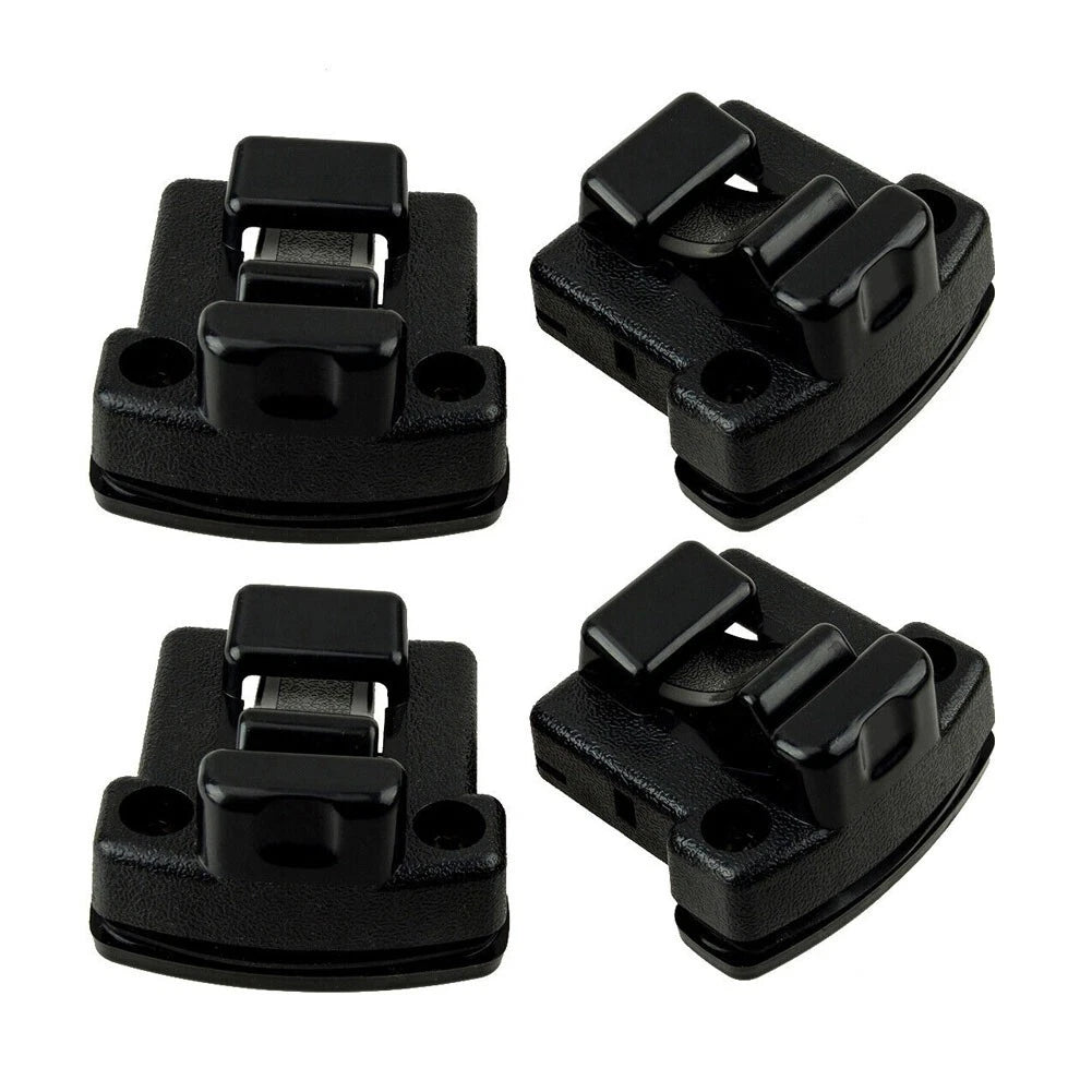 Lock Catcher / 5.5x5.3x3.5cm / Black Plastic 4 x
