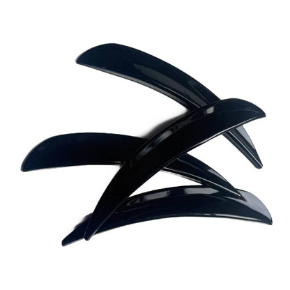4pcs Black Wheel Eyebrow Arch Trim Fender Flares for Car