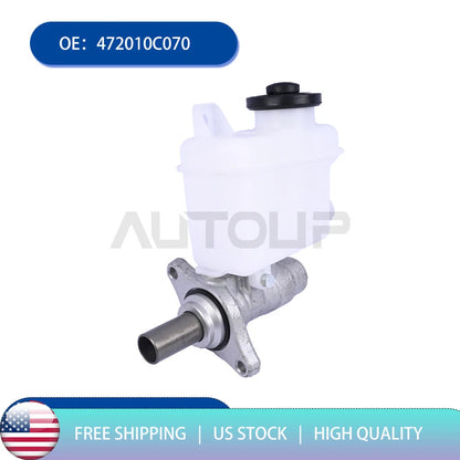 Brake Master Cylinder w/Reservoir+Sensor for Toyota Tundra/Sequoia (2007–2015, 2017–2019)