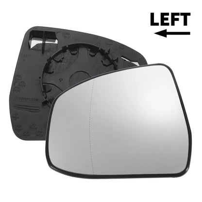 Left Side White Mirror Glass Aspherical Non-Heated for Ford Focus (2000-2018)