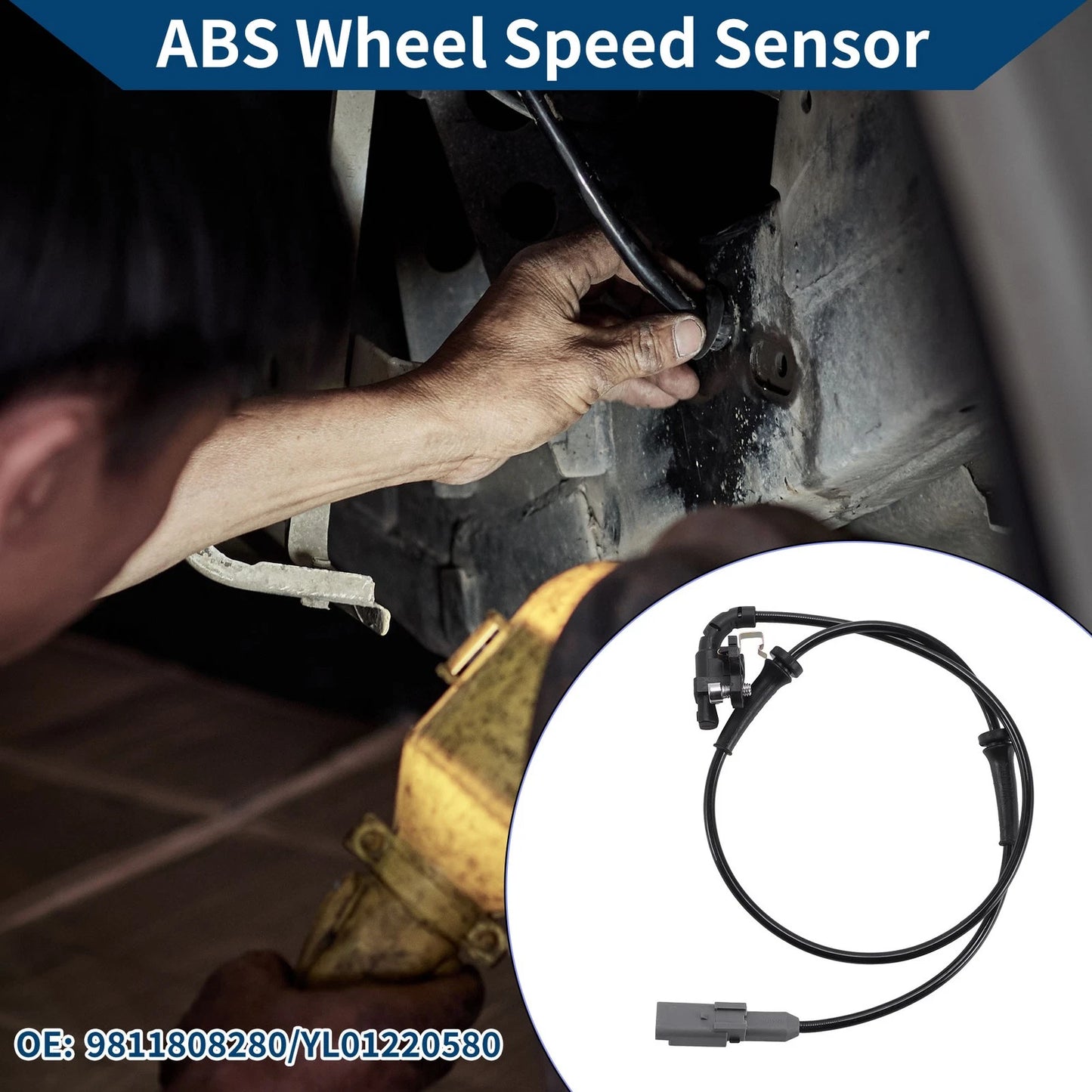 ABS Wheel Speed Sensor for PEUGEOT 308 (2007-2016)