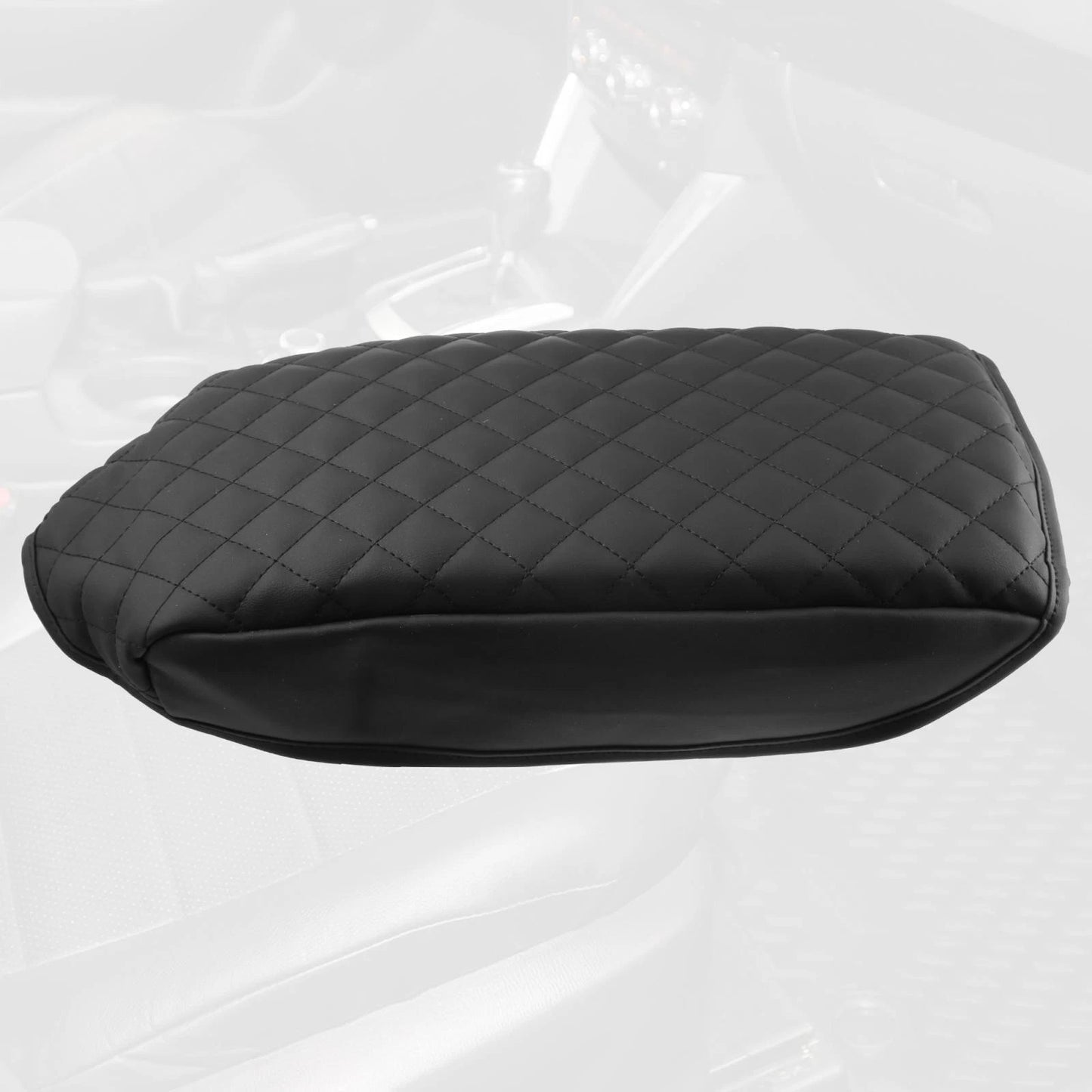 Black Center Console Armrest Cover Pad for Toyota 4Runner (2010-2022)