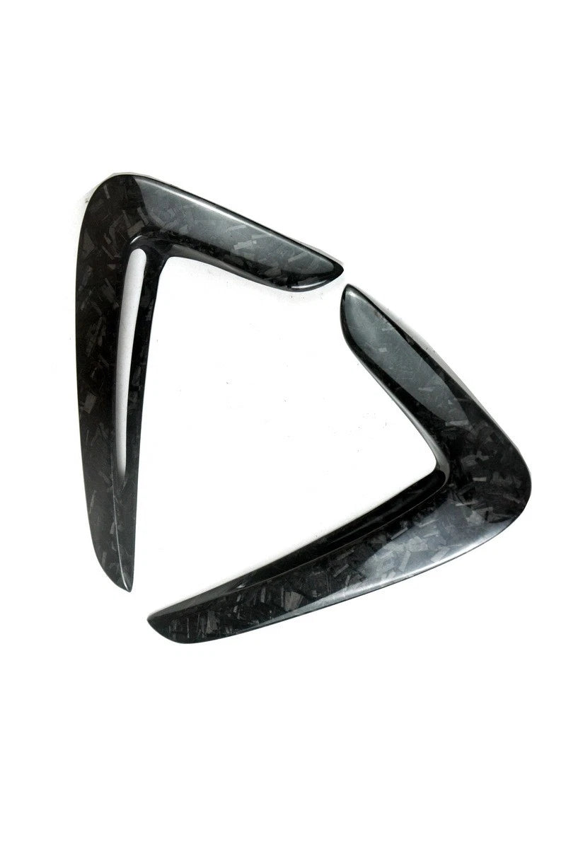 Forged Carbon Fiber Side Fender Air Vent Trim Cover Fit BMW F32 F33 F36 4 Series