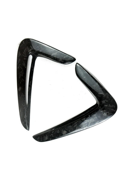 Forged Carbon Fiber Side Fender Air Vent Trim Cover Fit BMW F32 F33 F36 4 Series
