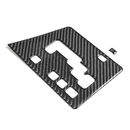 Carbon Fiber Gear Shift Panel Cover Trim for 2008-2014 Dodge Challenger