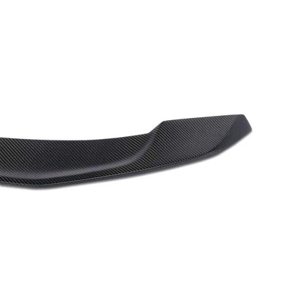 REAL Carbon Fiber Rear Trunk Spoiler Wing Lip For Tesla Model 3 V-style 2017-23