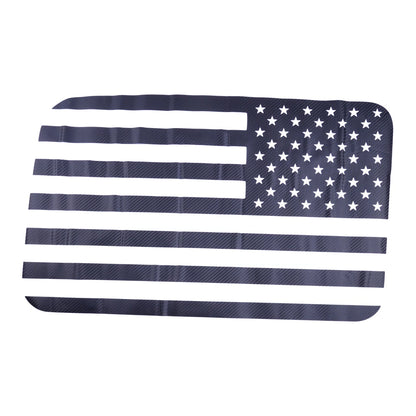 American Flag Rear Window Decal for Jeep Wrangler JL (2018-2020)