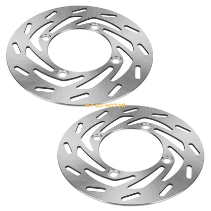 Front Brake Calipers & Disc Rotors for Yamaha Kodiak 700 YFM700 4x4 (2016–2020)