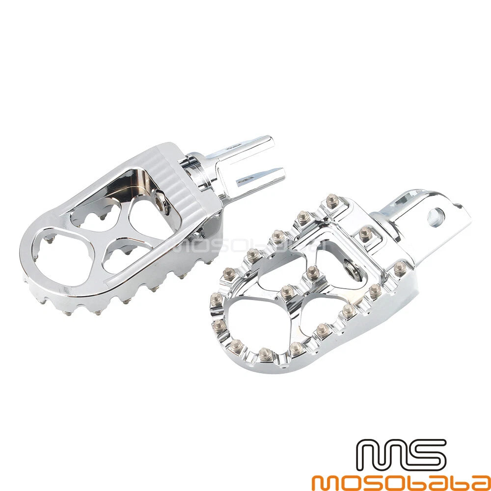 MX Wide Fat Foot Pegs for Harley Breakout, Fat Bob FXBB, FXBR, FXBRS, FXLR (2018-2023)