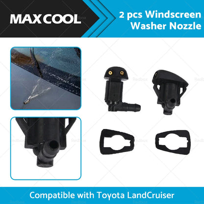 Windscreen Spray Washer Nozzles for Toyota LandCruiser 70-79