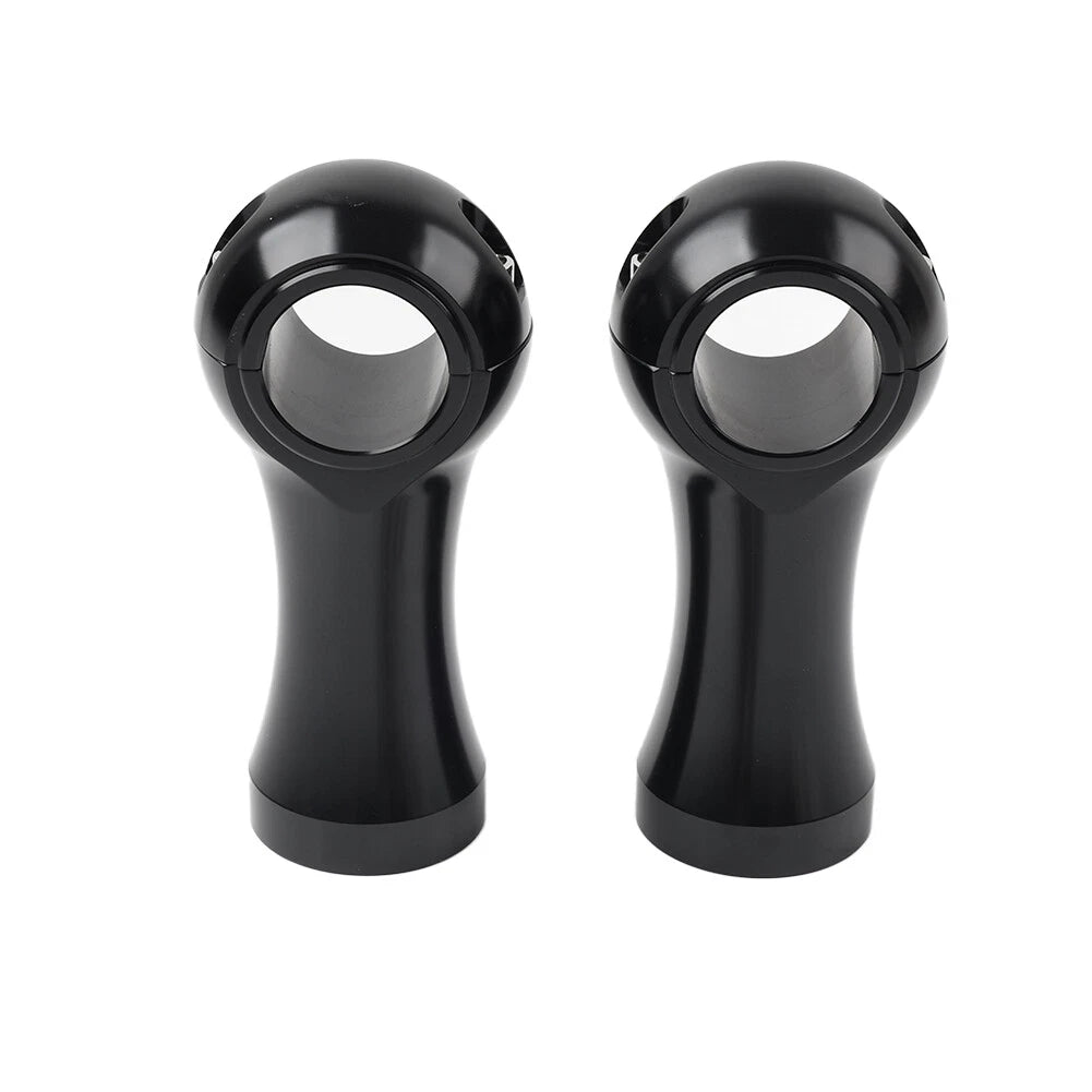 1-1/4" Handlebar Riser Clamp Mount for Harley Dyna Softail