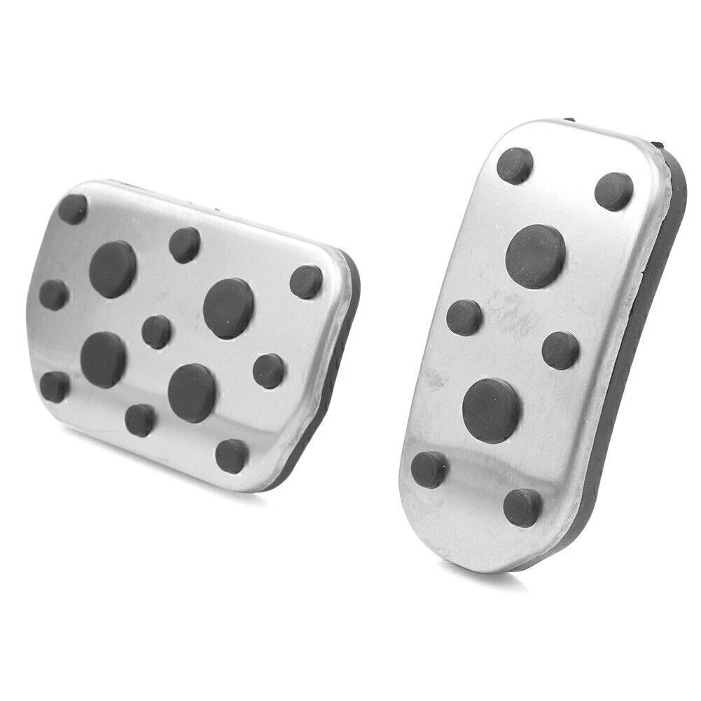 2 x AT Foot Brake Gas Fuel Pedal Covers for Toyota Corolla RAV4 Levin