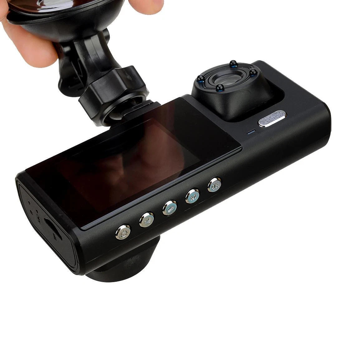 3 Lens 1080P Car DVR Dash Cam Video Recorder for Front Rear Inside Camera