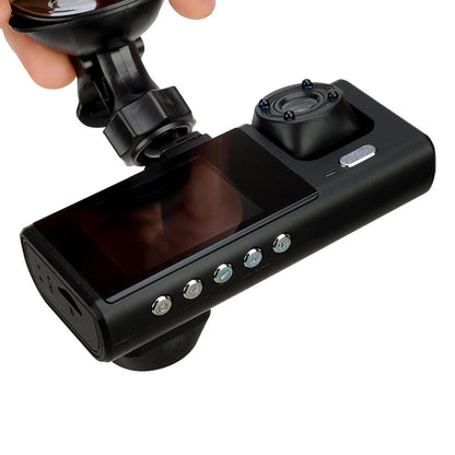 3 Lens 1080P Car DVR Dash Cam Video Recorder for Front Rear Inside Camera