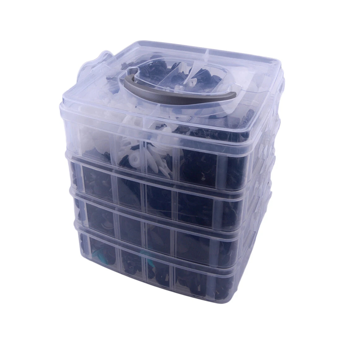 1000pc Universal Car Retainer Clips Fasteners Trim Rivet Bumper Clips