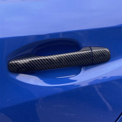 Carbon Fiber Look Door Handle Cover Trim for Subaru WRX STi (2015-2021)