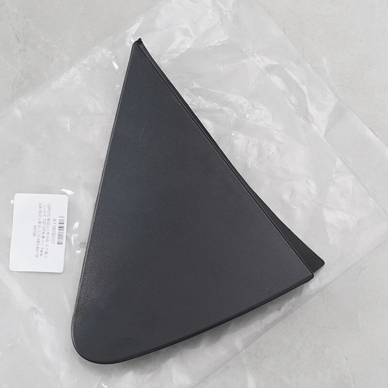 Black Left Front Side Mirror Corner Triangle Cover for Toyota Yaris (2008)