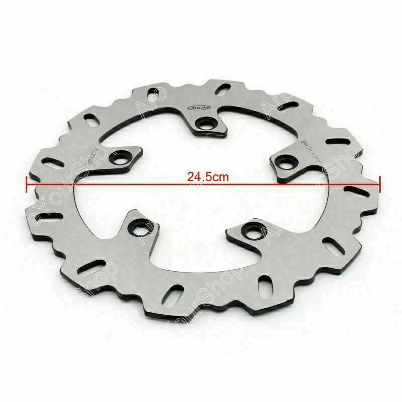 Rear Brake Disc Rotor for Yamaha FZ6 Fazer 600 (2004-2008), FZ1 Fazer 1000 (2007-2012)