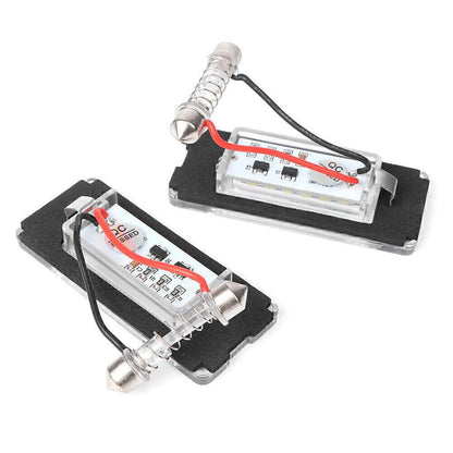 2 x 18SMD LED License Plate Lights for MINI Cooper R56 R57 R58 R59 (2006-2013)
