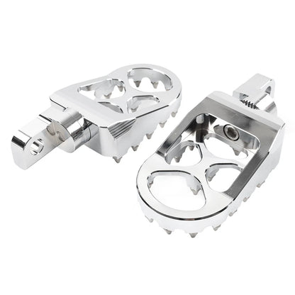MX Style Foot Pegs for Harley Sportster XL1200 883 Chrome (2004-2023)