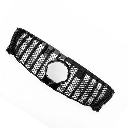 Black Front Bumper Grille Mesh for Mercedes Benz GL Class X166 (2013-2015)