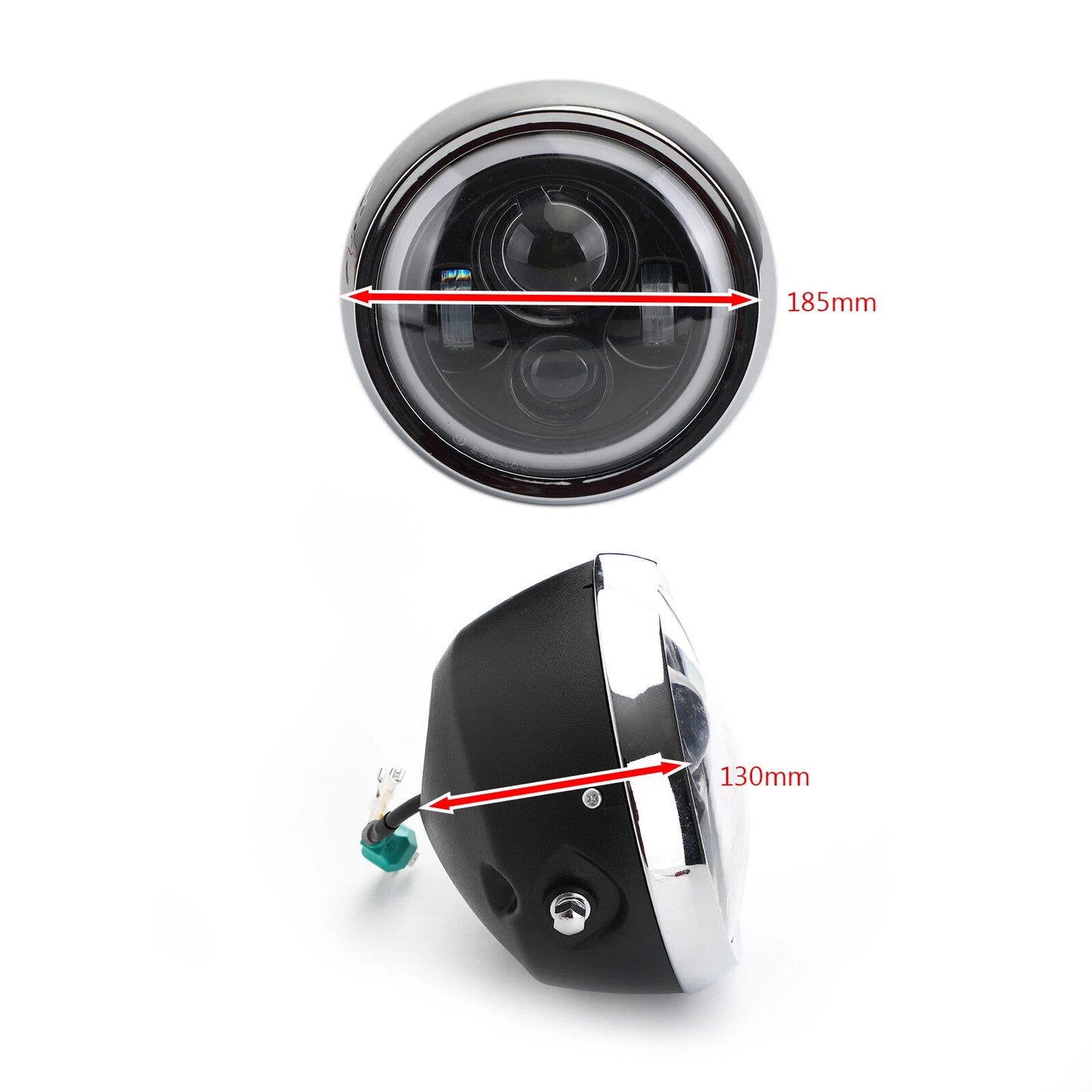7" LED Headlight High/Low + DRL for Harley Dyna (2014-2023)