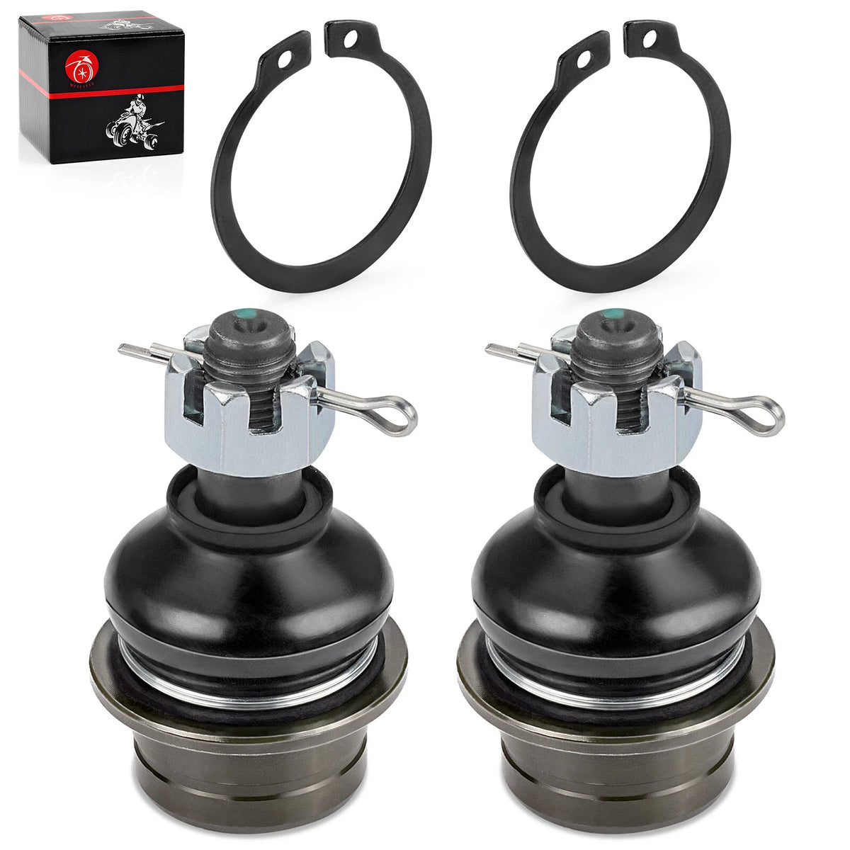 2 x Front Upper A-Arm Ball Joint for Suzuki Ozark 250 LTF250 (1999–2002)