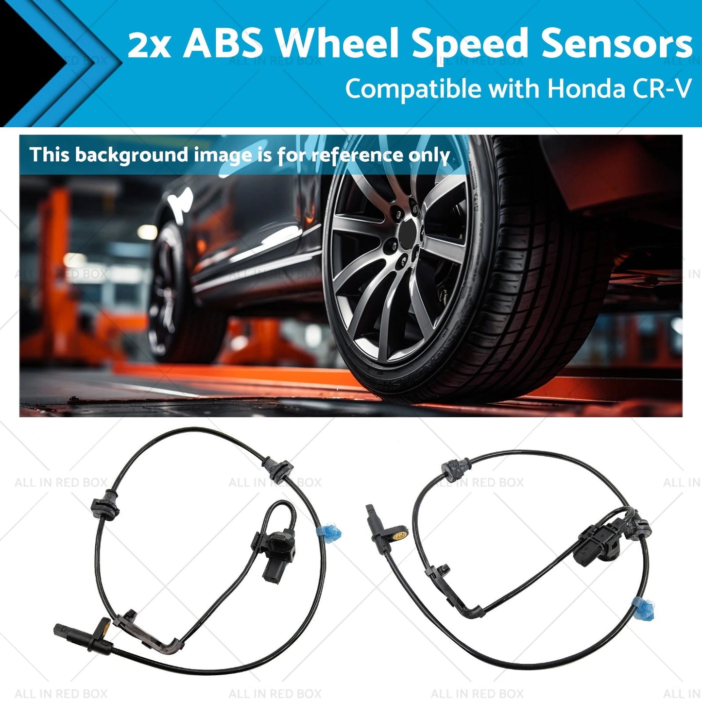ABS Wheel Speed Sensors Front Left & Right for Honda CR-V (2017-2020)