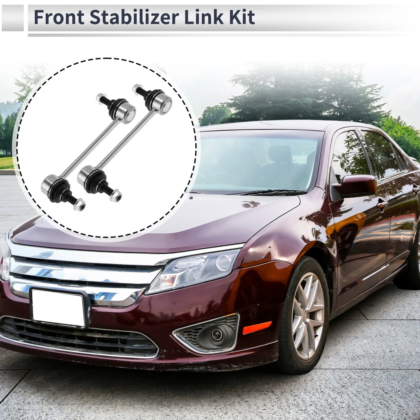 Front Stabilizer Bar Links for Ford Fusion (2010) - 2 Pcs