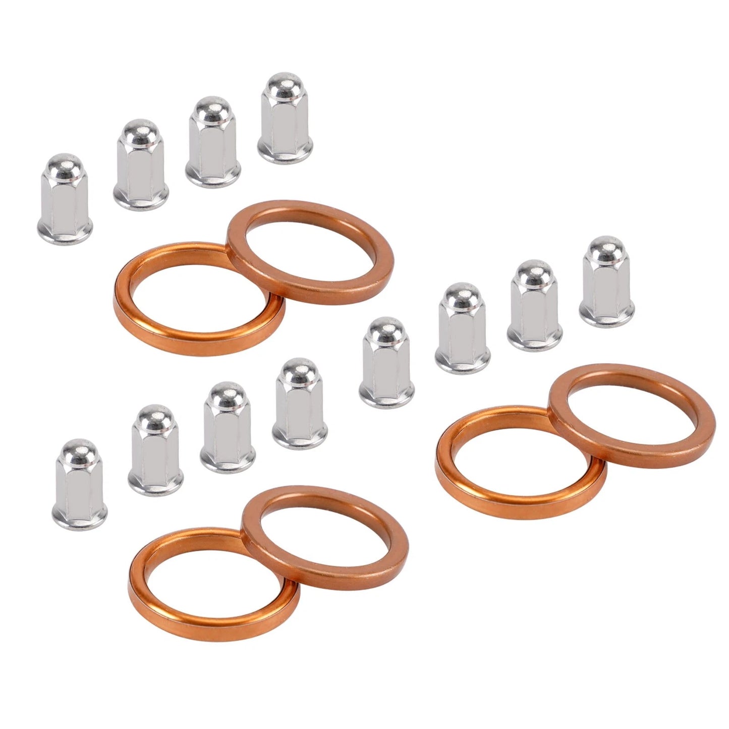 Exhaust Manifold Gasket Set for Honda Goldwing GL1500, GL1800 (1996-2010)