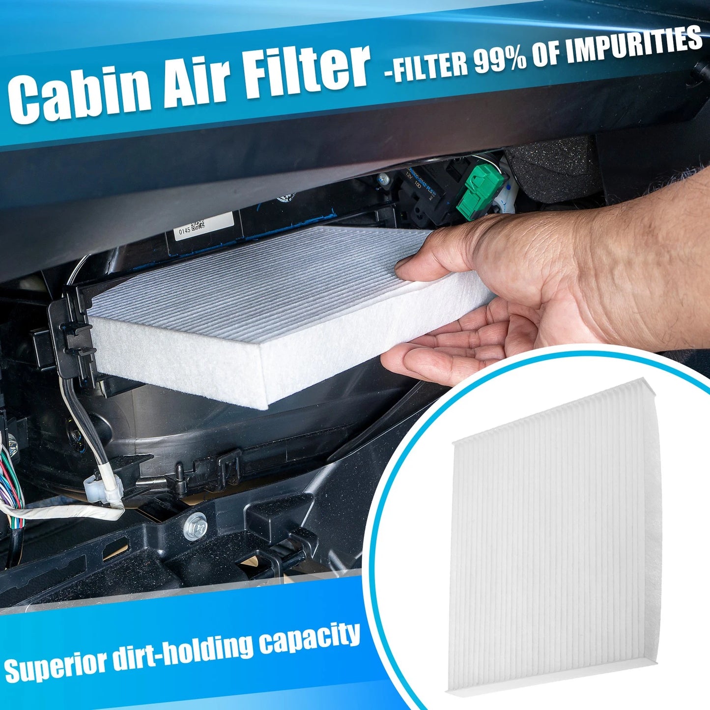Engine & Cabin Air Filter Combo for Kia Forte (2010-2018)