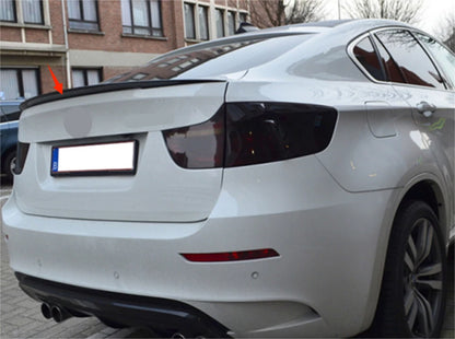 Rear Boot Spoiler Wing ABS for BMW X6 E71 E72 (2008-2014)