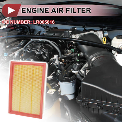 Engine Air Filter No.LR005816 for Land Rover LR2 3.2L (2008-2012) 1 Pc